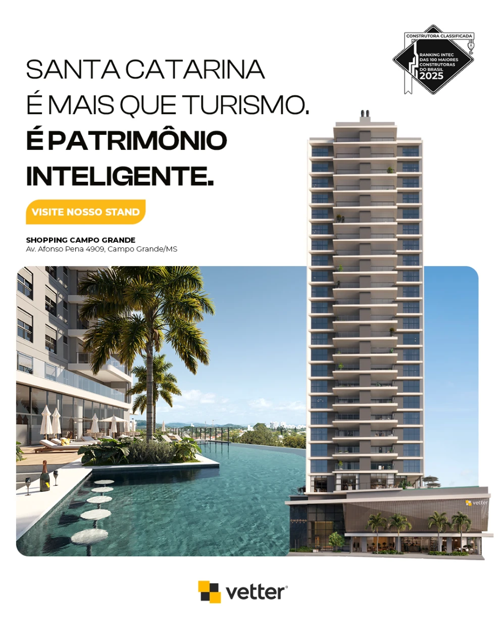 Campanha imobiliária — peça vertical