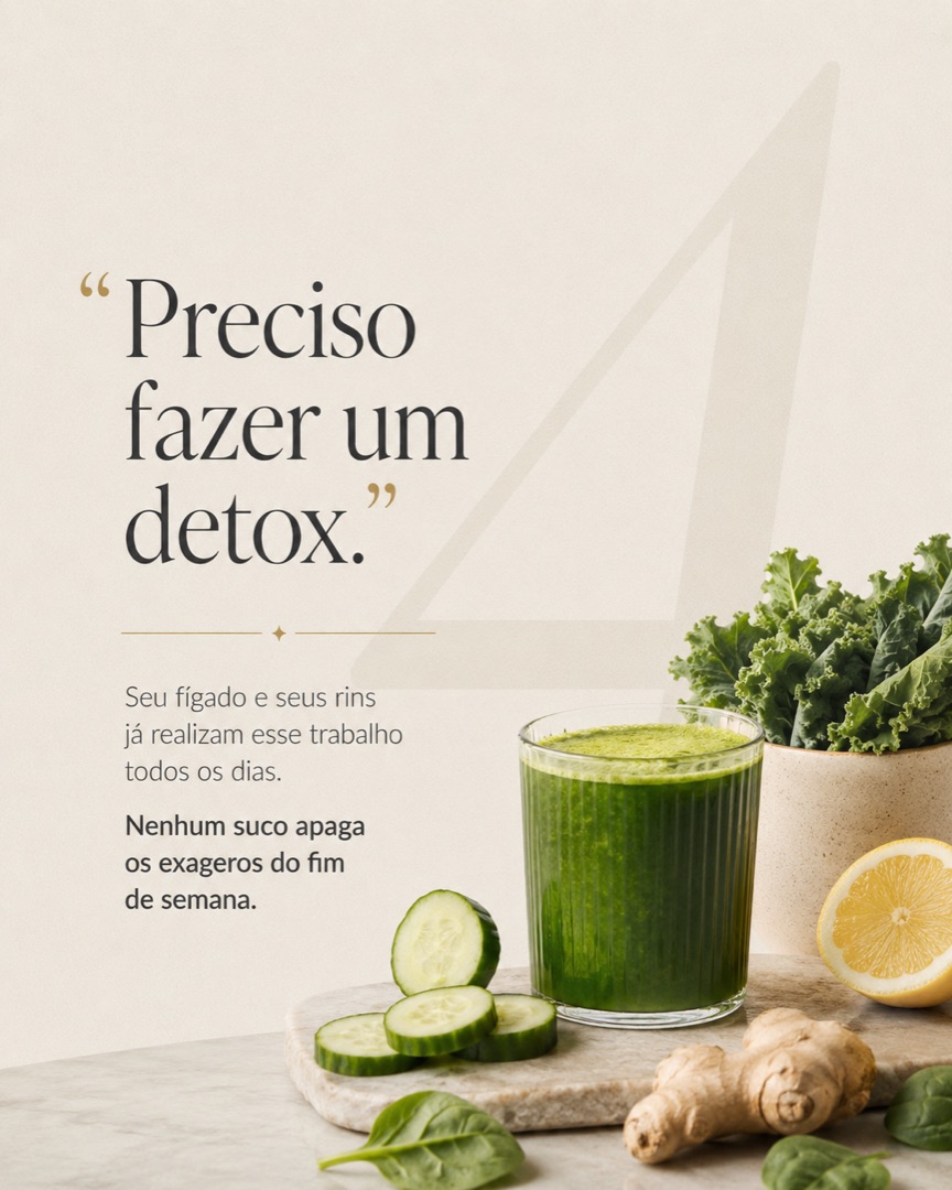 Slide 4 do carrossel sobre 3 mentiras sobre alimentação