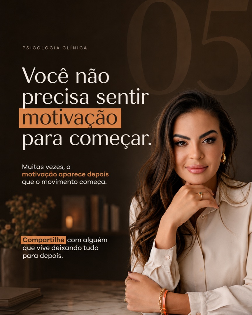 Slide 5 do carrossel sobre procrastinação e evitação de desconforto