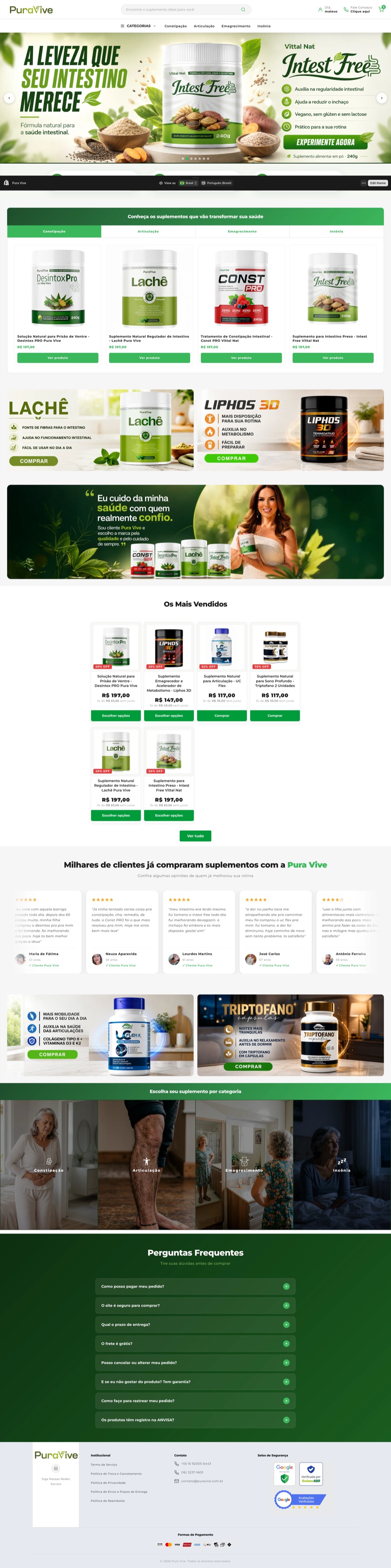 Site PuraVive