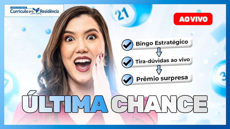 Thumbnail — última chance, bingo estratégico ao vivo